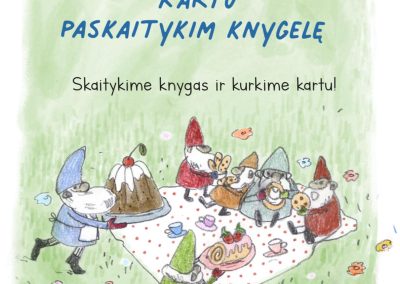 Kartu paskaitykim knygelę 2025