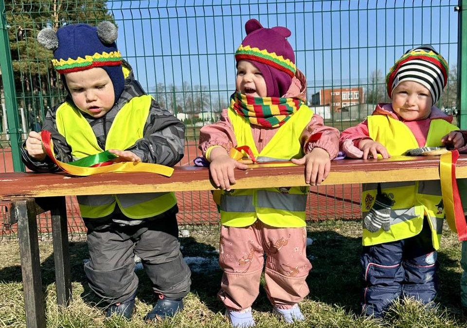 Bėgimas ,,GELTONA-ŽALIA-RAUDONA”